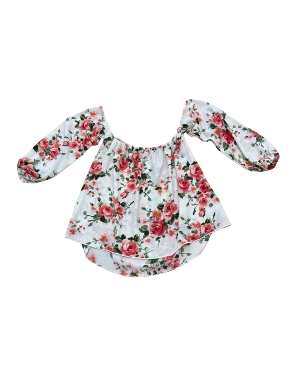 Women’s Vivace Floral Off Shoulder Top Romantic Rose Print